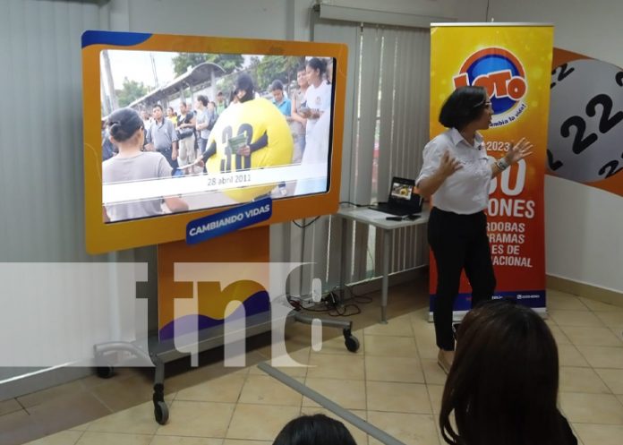 Foto: LOTO Nicaragua informa sobre sus planes 2023 / TN8