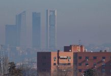 Madrid respira «nuevos aires» al cumplir con límites de contaminación Foto: Calidad del aire en Madrid, España / GETTY