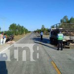 Foto: Niña falleció por accidente entre Malacatoya y Tipitapa / TN8