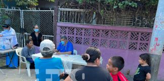Foto: Consulta gratuita de salud en el sector de Acahualinca, Managua / TN8
