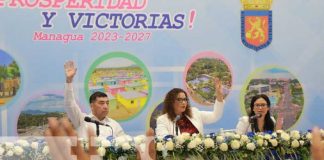Foto: Toma de posesión de la Alcaldía de Managua / TN8