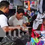 Foto: Oferta escolar en mercados de Masaya / TN8