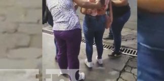 Foto: Ataque violento de un hombre contra una mujer en Masaya / TN8