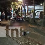 Hombre muere tras perder el control de su moto en Masaya Hombre muere tras perder el control de su moto en Masaya