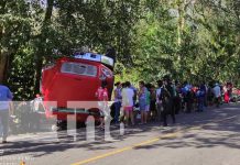 Camión cargado de ganado se da vuelta en la carretera Matagalpa-La Dalia Foto: Camión ganadero sufre accidente en Matagalpa / TN8