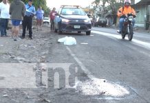 Tragedia: Salió a trabajar temprano y una camioneta la mató en Matagalpa Foto: Una joven murió atropellada en Matagalpa / TN8