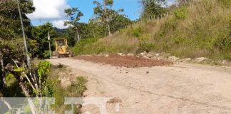 Foto: Reparación de caminos en Matiguás, Matagalpa / TN8