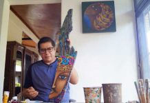 Autoridades y delegación de la Paz, Carazo visitaron el Taller de Artes Plásticas