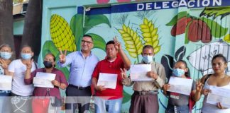 Foto: Entrega de desembolso del MEFCCA a protagonistas del MEFCCA / TN8