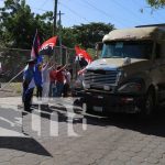 Destacan el inicio de la distribución de la merienda escolar en Nicaragua Foto: Primera caravana 2023 con merienda escolar en Nicaragua / TN8