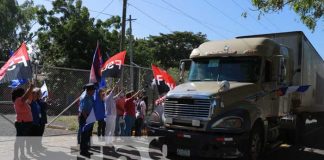 Foto: Primera caravana 2023 con merienda escolar en Nicaragua / TN8