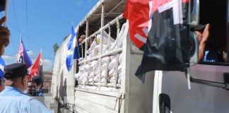 Foto: Primera caravana 2023 con merienda escolar en Nicaragua / TN8