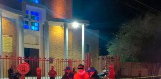 Borracho roba en una iglesia en México y terminó herido por un ¿ángel?