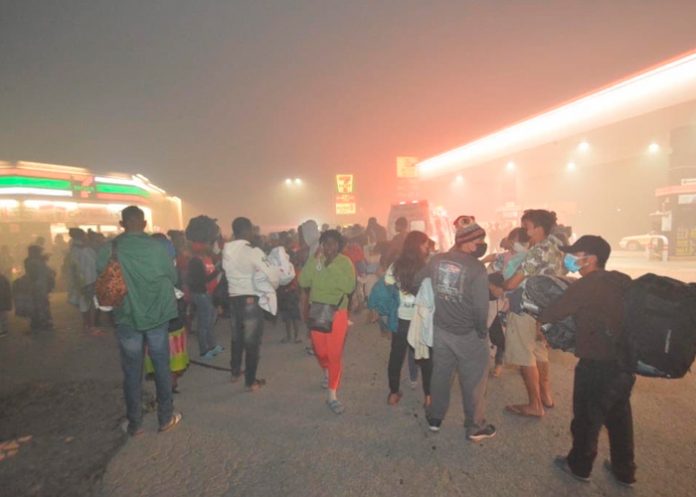 mexico2 Más de 3 mil migrantes evacuados y 70 intoxicados tras un incendio en México