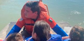 Hallan a tres niñas salvadoreñas abandonadas en un islote del Río Bravo