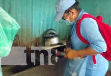 No cerrés la puerta: Brigadas del MINSA llegan al barrio Santa Rosa, Managua Foto: Brigadas visitan a familias del barrio Santa Rosa, en Managua / TN8