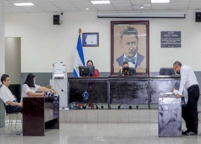 Autoridad Judicial realiza audiencia inicial del proceso penal a Rolando José Álvarez Lagos