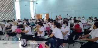 Foto: Escuela Normal Alesio Blandón, Managua / TN8