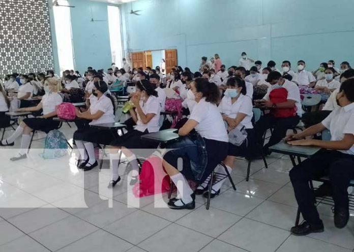 Foto: Escuela Normal Alesio Blandón, Managua / TN8