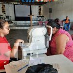 Cuido de la salud visual con feria en el barrio Enrique Smith, Managua Foto: Jornada de salud visual gratuita en Managua / TN8