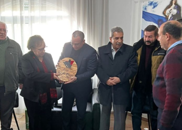 palestina Personalidades de Palestina visitan Nicaragua con mensaje de año nuevo