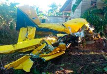 Un herido grave tras chocar dos avionetas fumigadoras en Panamá Un herido grave tras chocar dos avionetas fumigadoras en Panamá