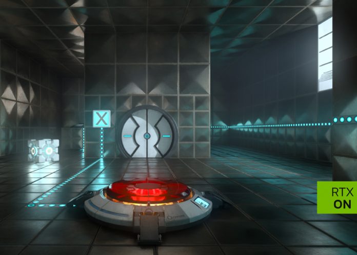 Portal con RTX le agrega belleza a esta obra maestra