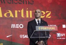 Roberto Martínez presentado en Portugal