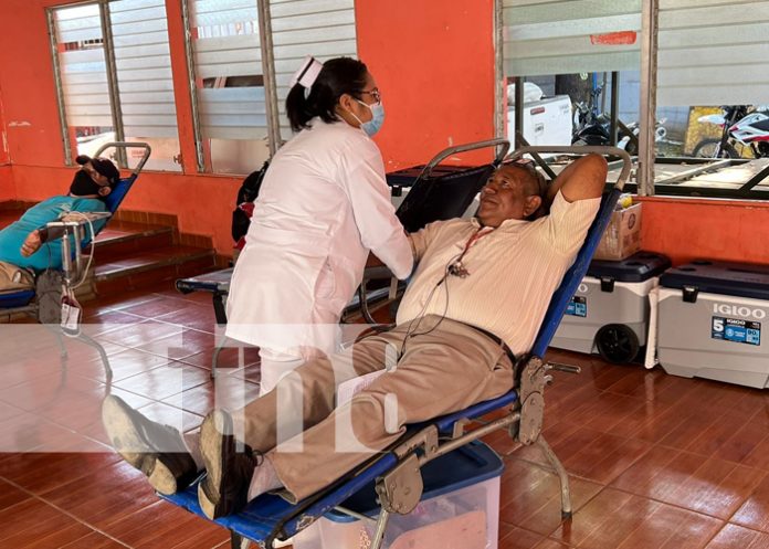 Tipitapa se suma en las jornadas de donación de sangre