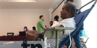 Foto: Donación de sangre en el INTA Nicaragua / TN8