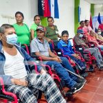 Boaco entrega sillas de ruedas con el programa Todos con Voz Foto: Entrega de sillas de ruedas para familias en Boaco / TN8