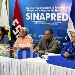 SINAPRED actualiza planes comunitarios ante eventos naturales en Nicaragua Foto: Autoridades de SINAPRED en conferencia de prensa en Nicaragua / TN8
