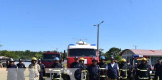 Bomberos de Bluefields culminaron primera capacitación del año