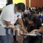 Más de 5 mil estudiantes realizan prueba en la UNAN-León Foto: Examen de admisión en la UNAN-León / TN8
