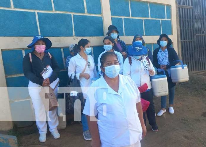 Foto: Jornada de vacunación contra el COVID-19 en Managua / TN8