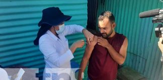 Foto: Vacunación contra el COVID-19 en Managua / TN8