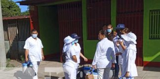 Foto: Vacunación en el barrio Jorge Salazar, Managua / TN8