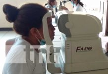 Lentes gratuitos: Feria oftalmológica para pobladores en Managua Foto: Salud visual gratuita para familias en Managua / TN8