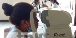 Foto: Salud visual gratuita para familias en Managua / TN8