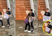 “Empiezan a caer los soldados”: Joven es “bateado” por una chica en público “Empiezan a caer los soldados”: Joven es “bateado” por una chica en público