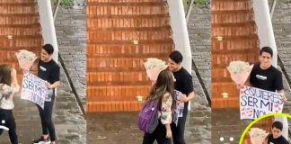 “Empiezan a caer los soldados”: Joven es “bateado” por una chica en público
