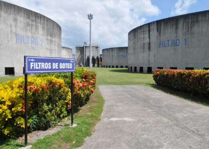 Delegación del GRUN visita Planta de Tratamiento de agua en Managua