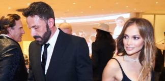 Videos: viralizan cara de Ben Affleck con JLo en los Grammy