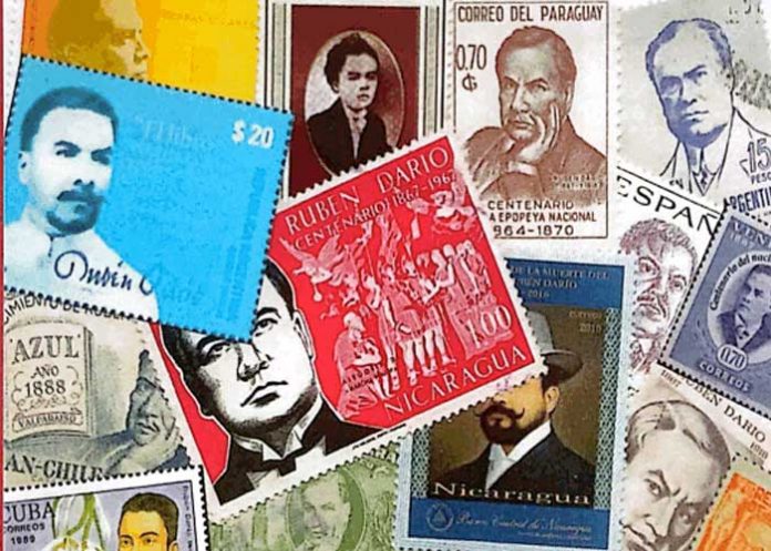 1 Darío en las estampillas de once países ( por Jorge Eduardo Arellano )