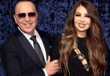 Desmienten la supuesta separación de Thalía con Tommy Mottola