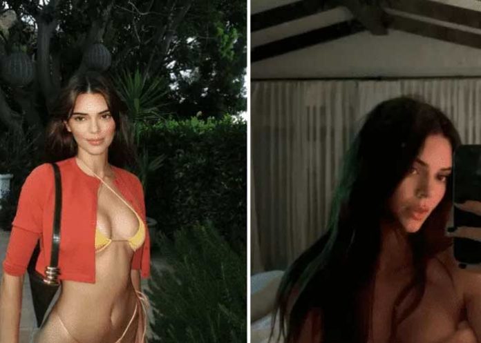 Kendall Jenner reta la censura de Instagram posando en topless