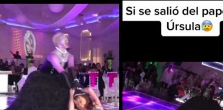 Vals de quinceañera se arruina luego que una “actriz” se saliera de su papel