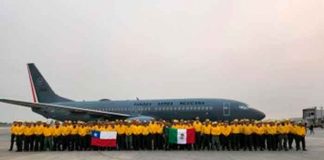 Más de 100 aviones desplegados para combatir incendios en Chile