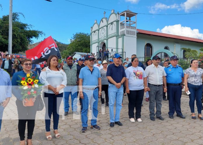 Rinden homenaje al Cnel. Santos López a 58 aniversario en Yalagüina, Madriz
