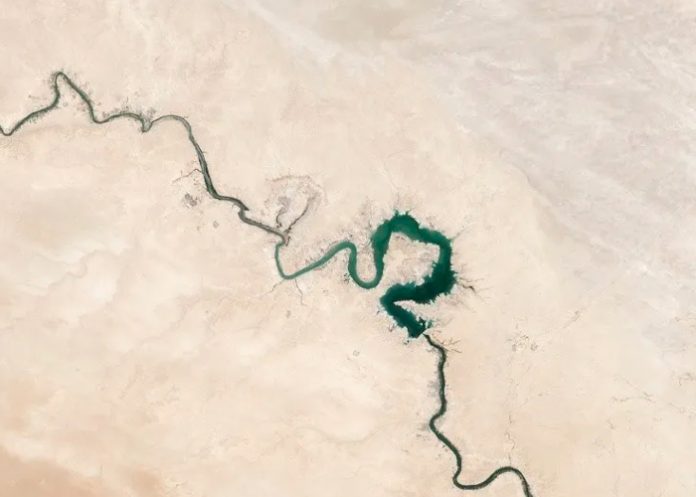 Apocalipsis: Símbolo se forma en un río que se menciona en la Biblia